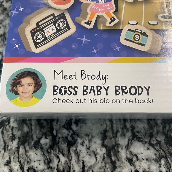The Influencer Initiative Boss Baby Brody Wooden Play Set - Picture 5 of 9